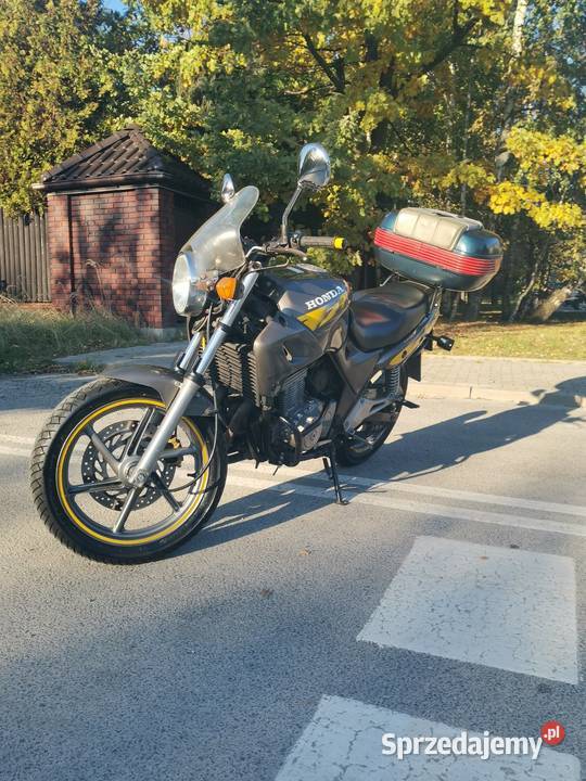 HONDA CB 500 nie GS gmole przewody stal kufer