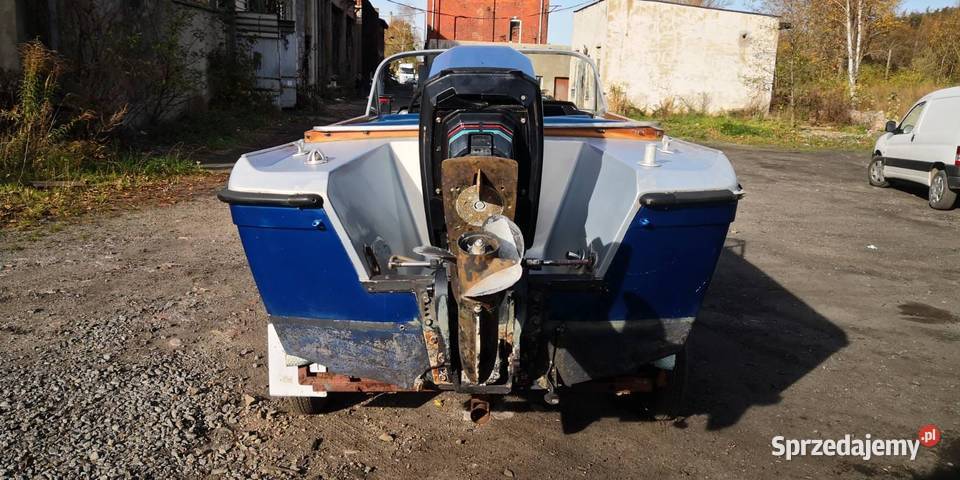 Motorówka MERLIN w zestawie silnik MERCURY 50