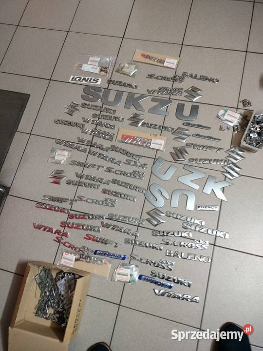Emblemat znaczek logo Suzuki całosc wielkopolskie Turek