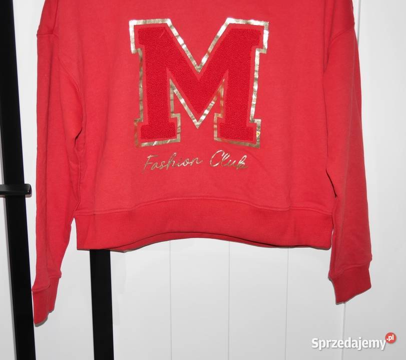 Mohito piękna krótka czerwona bluza 34 XS Wrocław sprzedam