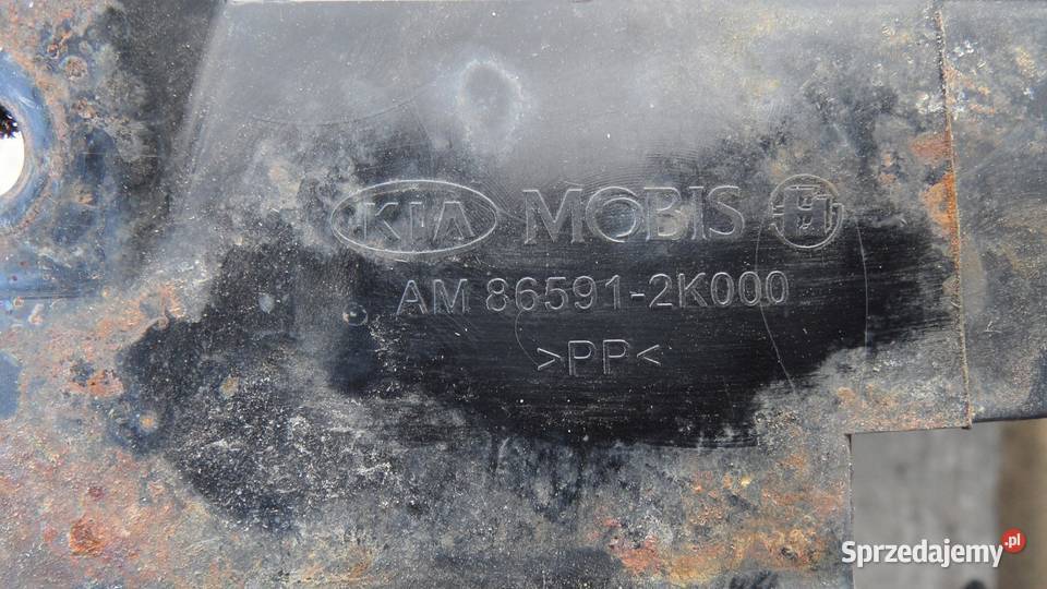 KIA SOUL I 09r wzmocnienie osłona zderzaka przód osobowe