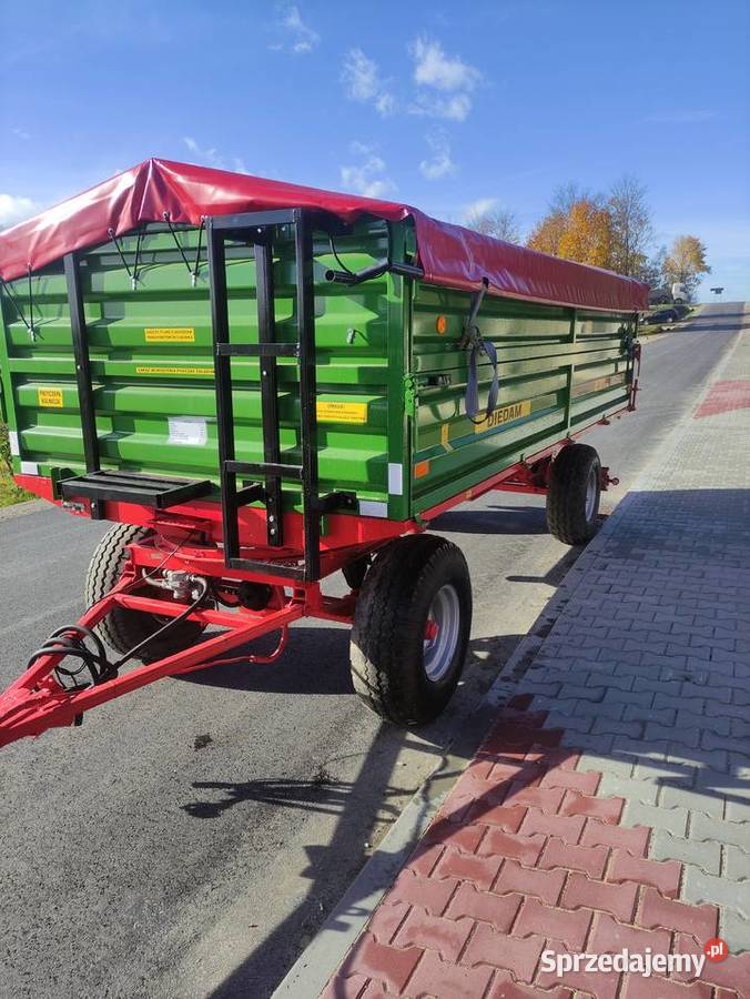 Przyczepa wywrotka kiper trzy stronny DIADEM Łagów