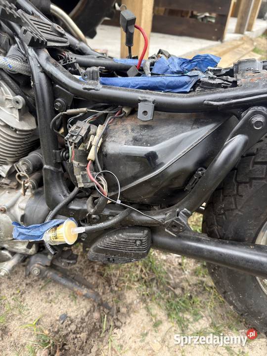 Yamaha Virago 535 niedokończony projekt 1990r podlaskie Maćkowicze