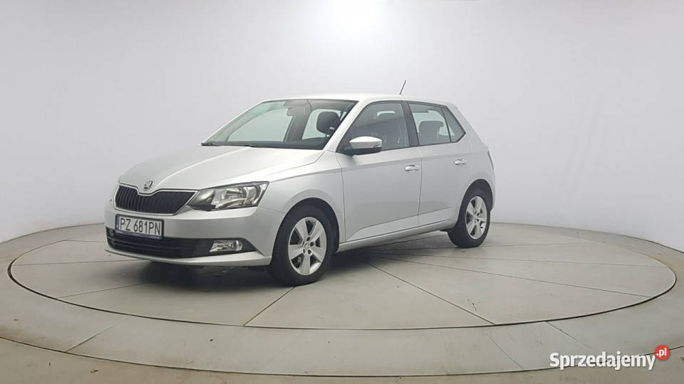 koda Fabia 10 TSI Ambition Z polskiego salonu FV srebrny Warszawa