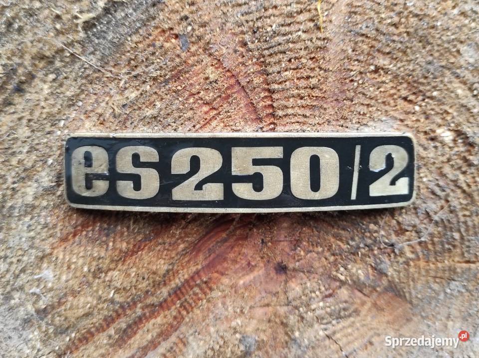 MZ es 2502 oryginał emblemat znaczek na błotnik Kalisz