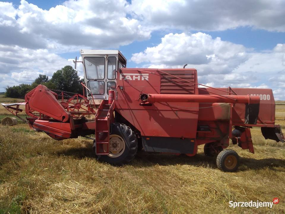 Kombajn Fahr M1000 nieuszkodzony Radecznica