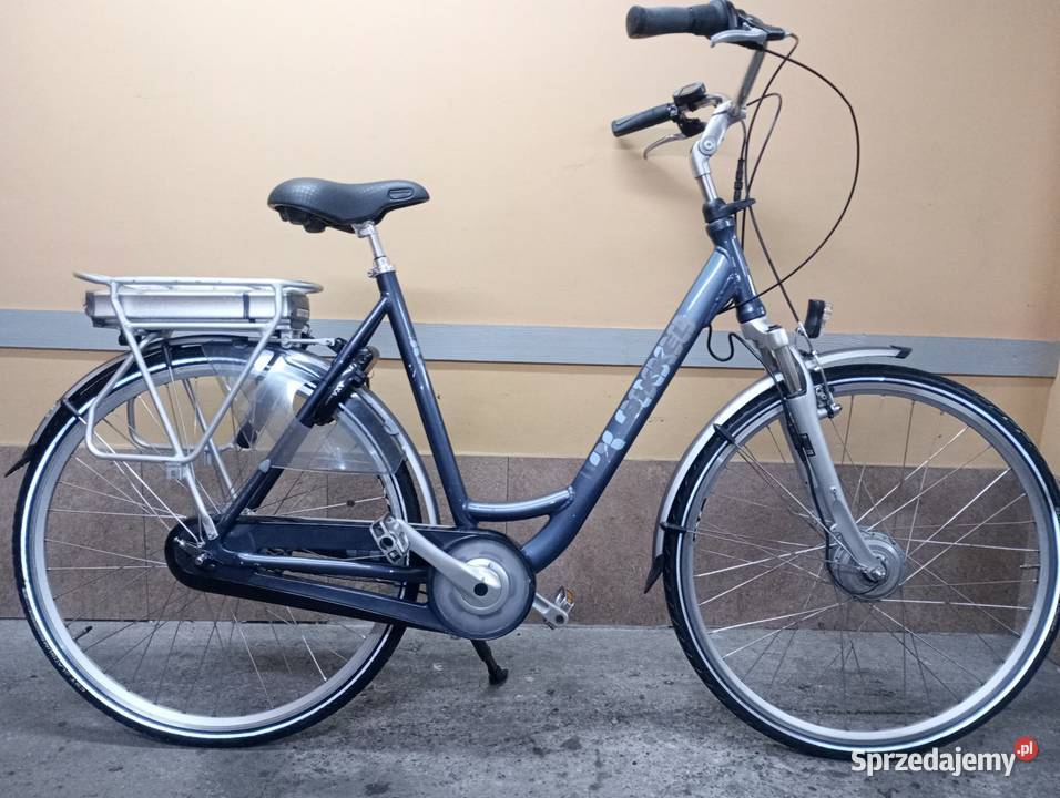 Rower elektryczny bikkel holenderski damski Lubiąż sprzedam