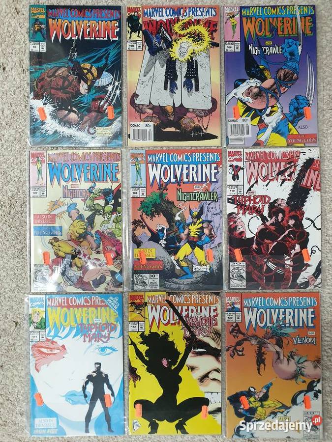 Marvel Comics Presents 28 orginalnych komiksów Komiksy Gdynia