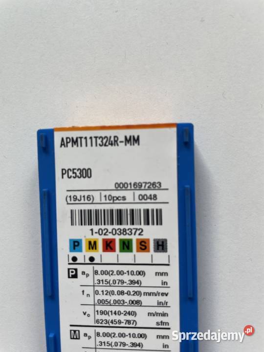 Płytki KORLOY APMT11T324RMM PC 5300