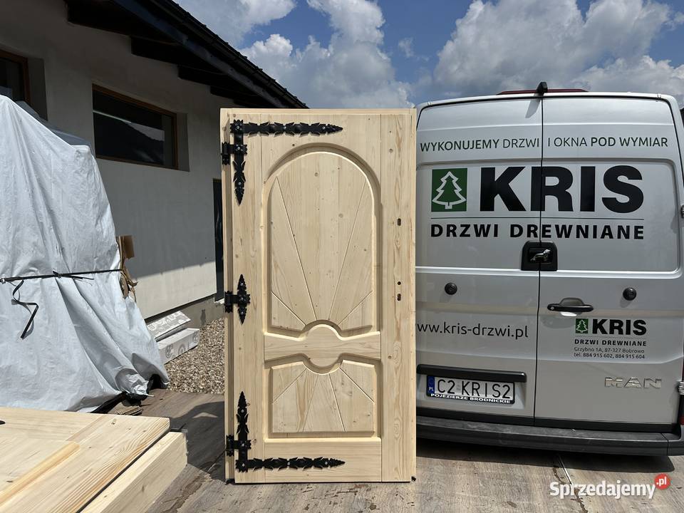 Drzwi wejściowe zewnętrzne RĘKI GÓRALSKIE MONTAŻ Bielsko-Biała