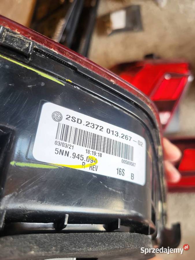 Lampy tylne Tiguan 2024 Wysokie Mazowieckie