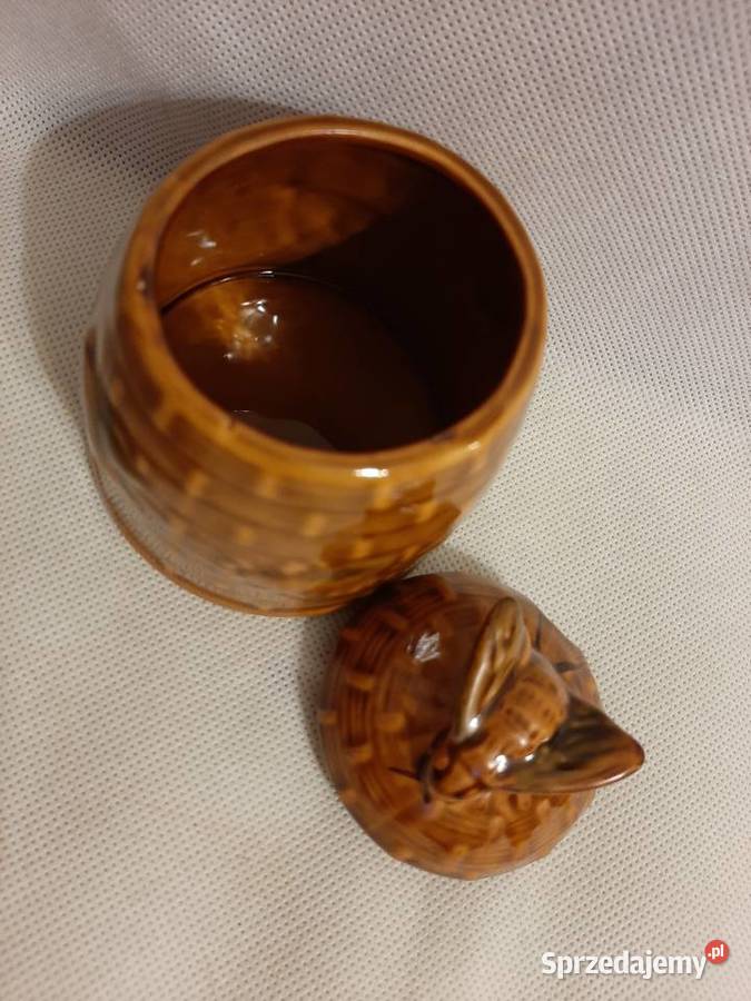 Śliczny pojemnik do miodu z pszczółką kujawsko-pomorskie Inowrocław