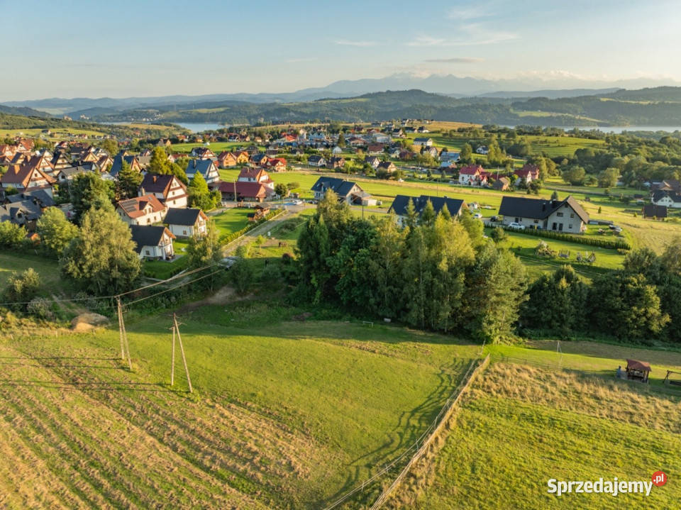 Działka budowlana kluszkowce zdrojowa 787 m mpzp