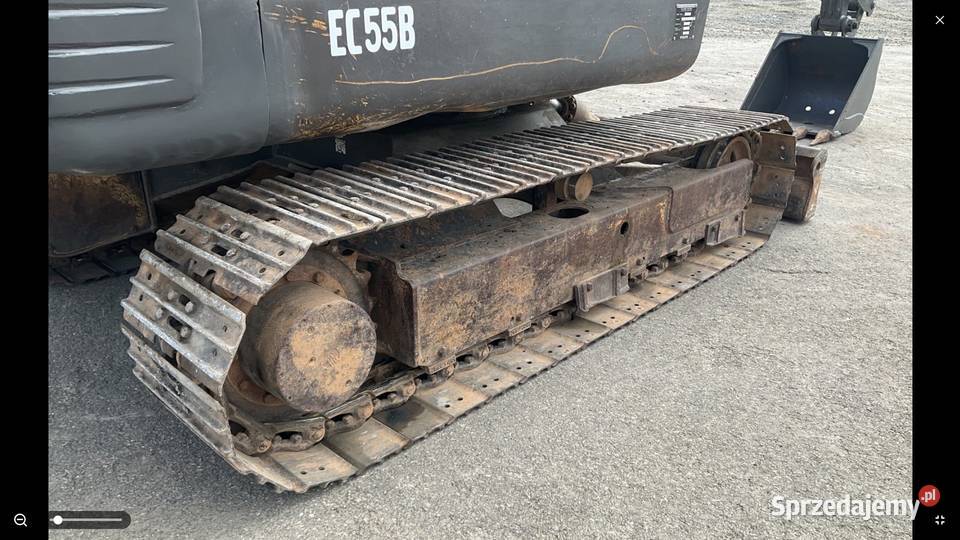 Volvo EC55 B 6t Mini Koparka gąsienicowa Volvo Koparki Kraków sprzedam