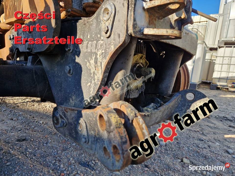 Claas Axos 340 części skrzynia biegów silnik oś sprzedam
