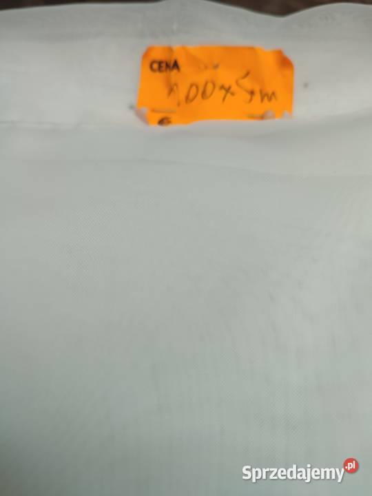 Zazdrostka z woalu obszyta gipiura na tunel Troszyn