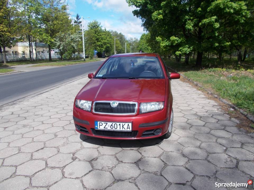 Skoda Fabia I Kombi 14 16v 80 czujnik parkowania Samochody osobowe wielkopolskie Poznań