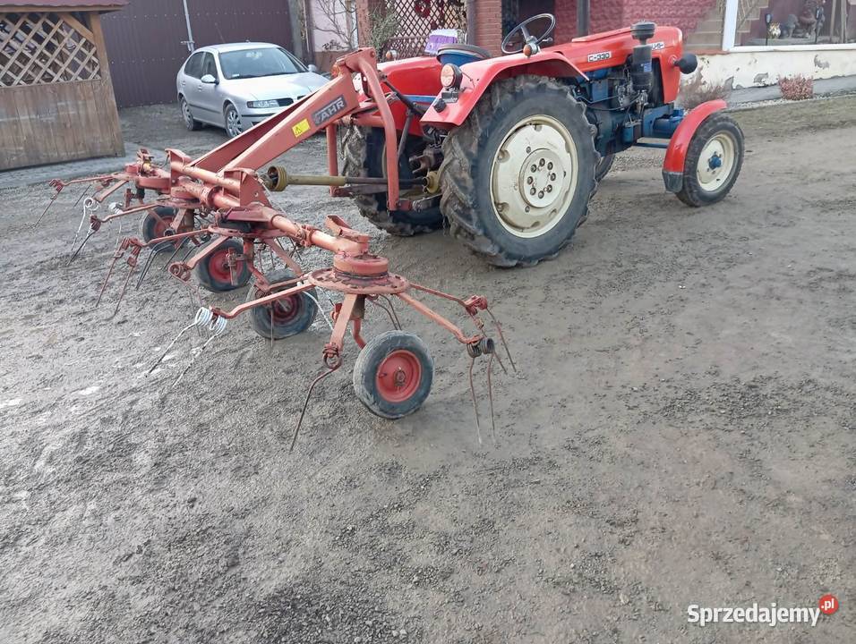 Przewracarka przetrząsarka do siana fahr Łagów