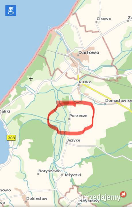 Sprzedam działki budowlane Darłowa Porzecze