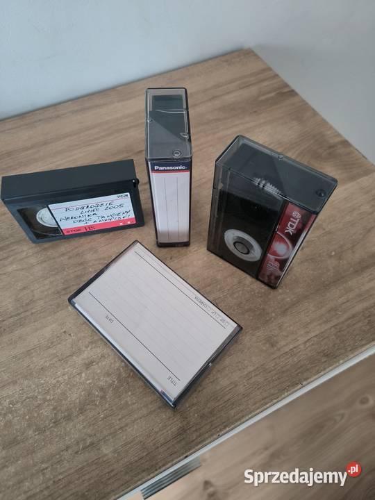 Kaseta miniDv VHS 3 i więcej Płyty i kasety Szczecin