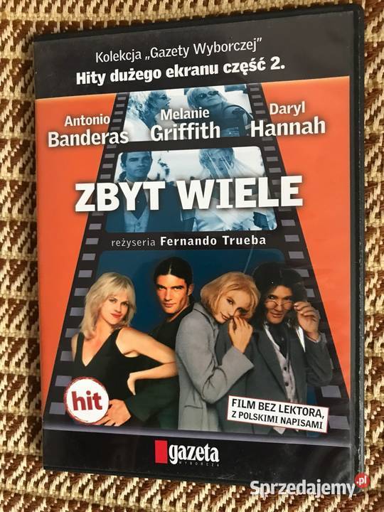 dvd Grzeszna miłość i inne z Antonio Banderasem Warszawa