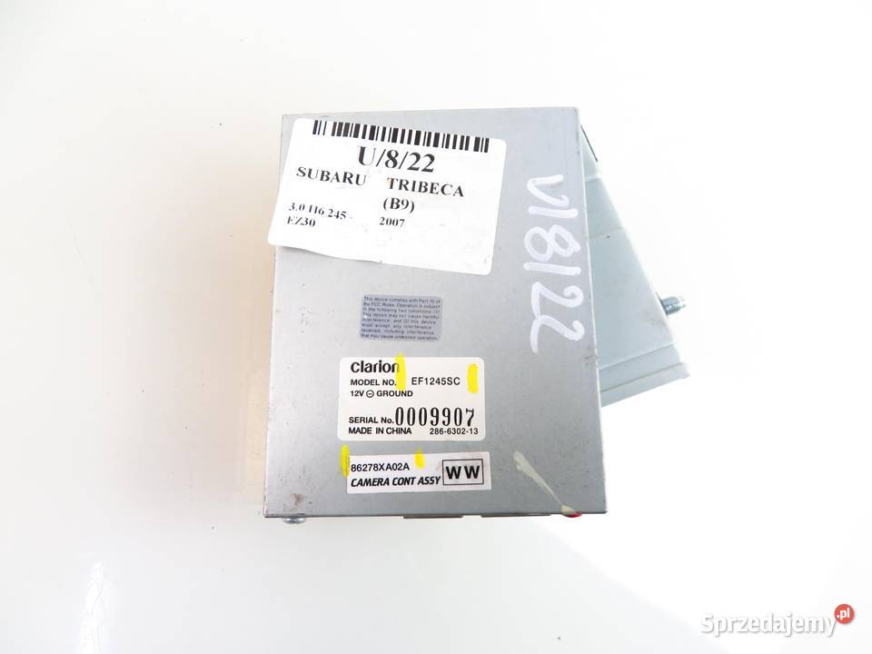 MODUŁ SUBARU TRIBECA 3 EF1245SC 86278XA02A Skrzynki bezpieczników