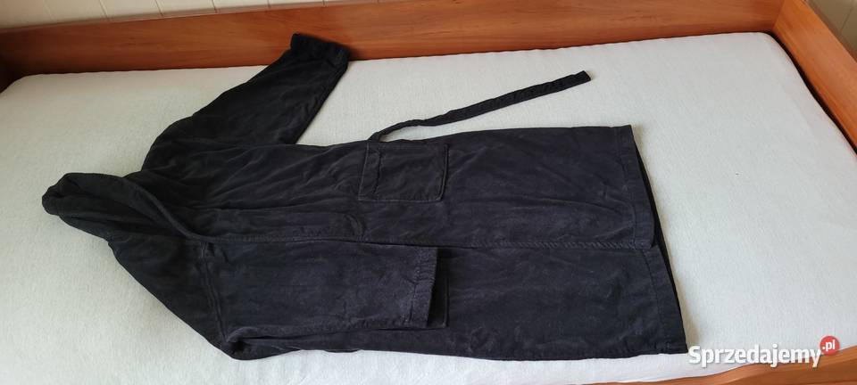 IKEA szlafrok męski granatowy bawełna NJUTA Sosnowiec