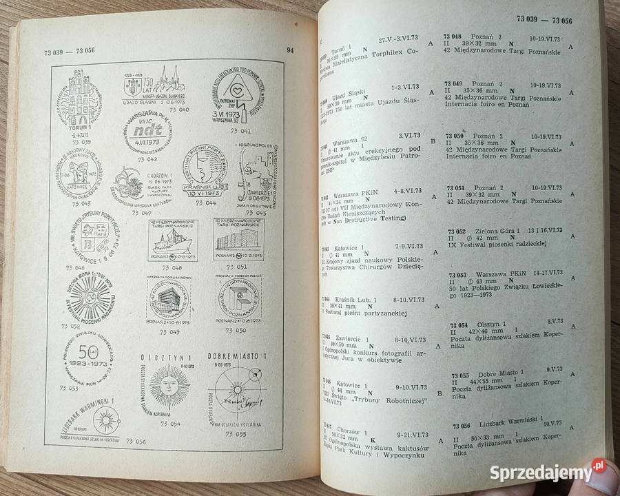 Filatelistyka katalog biuletyn zestaw Sosnowiec