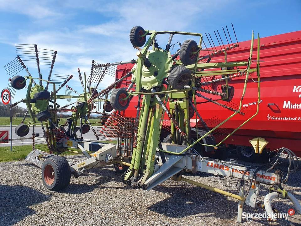 Zgrabiarka 4 gwiazdowa Claas liner 3000 Zgrabiarki i przetrząsacze