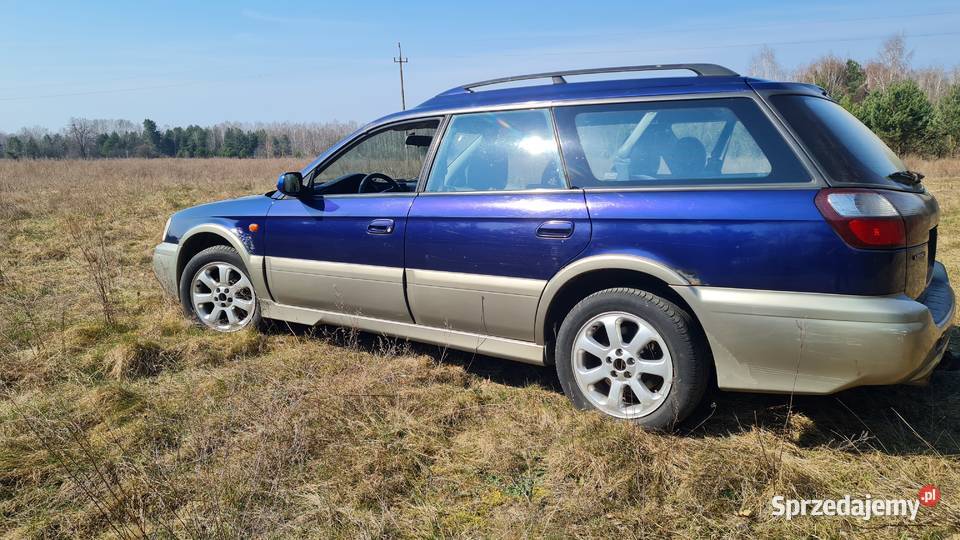Subaru Outback 25 manual LPG Prins tanio 2500cm3 Samochody osobowe Czarny Las