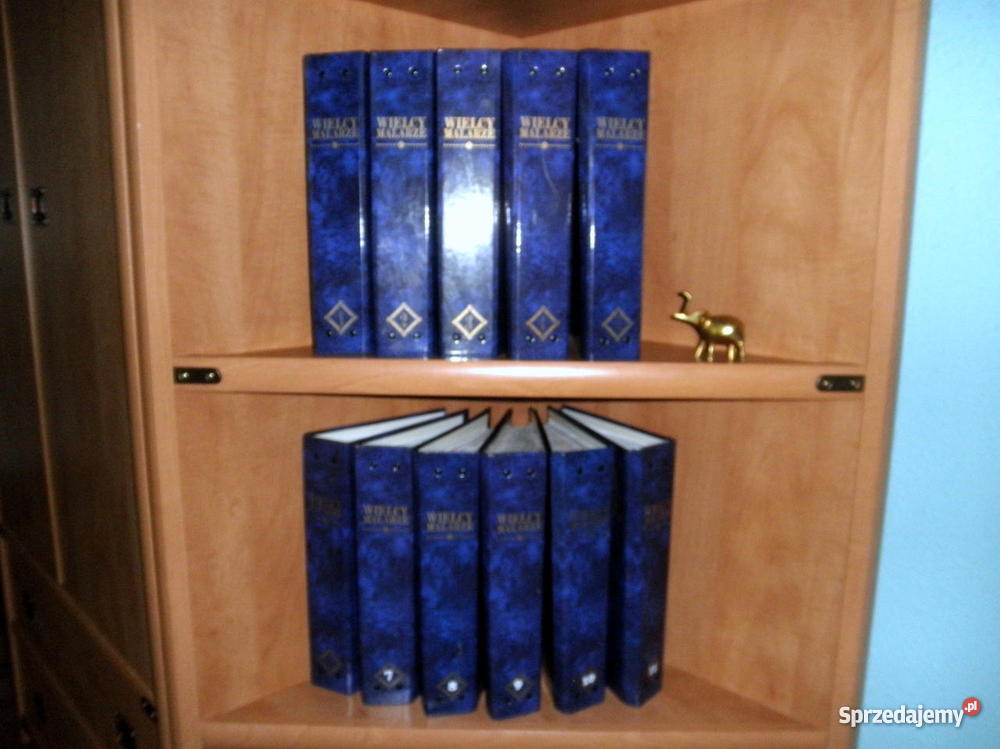 WIELCY MALARZE 165 zeszytów w 11 segregatorach Słupsk