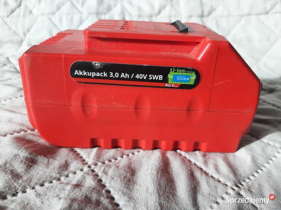 ładowarka i akumulatory do kosiarki Zestawy elektronarzędzi Warszawa sprzedam