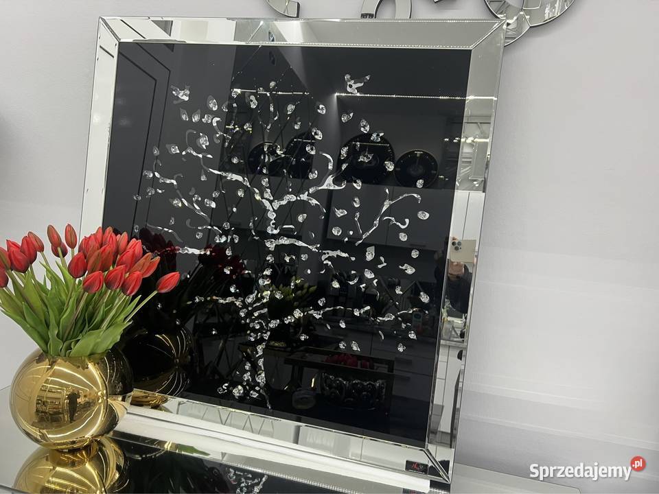 Lustrzany obraz ścienny Glamour kwadratowy Obrazki i obrazy Dekoracje i ozdoby Nowy Sącz
