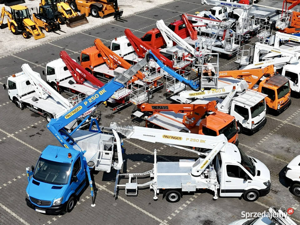 Mercedes Sprinter Podnośnik Koszowy 25m Rok produkcji 2018 Mercedes-Benz Widełki