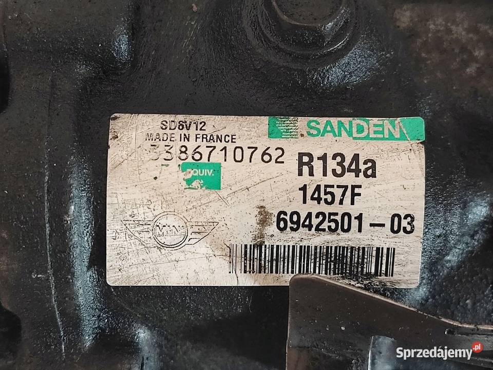 MINI CLUBMAN 16 THP N14B16A 175 149 sprężarka