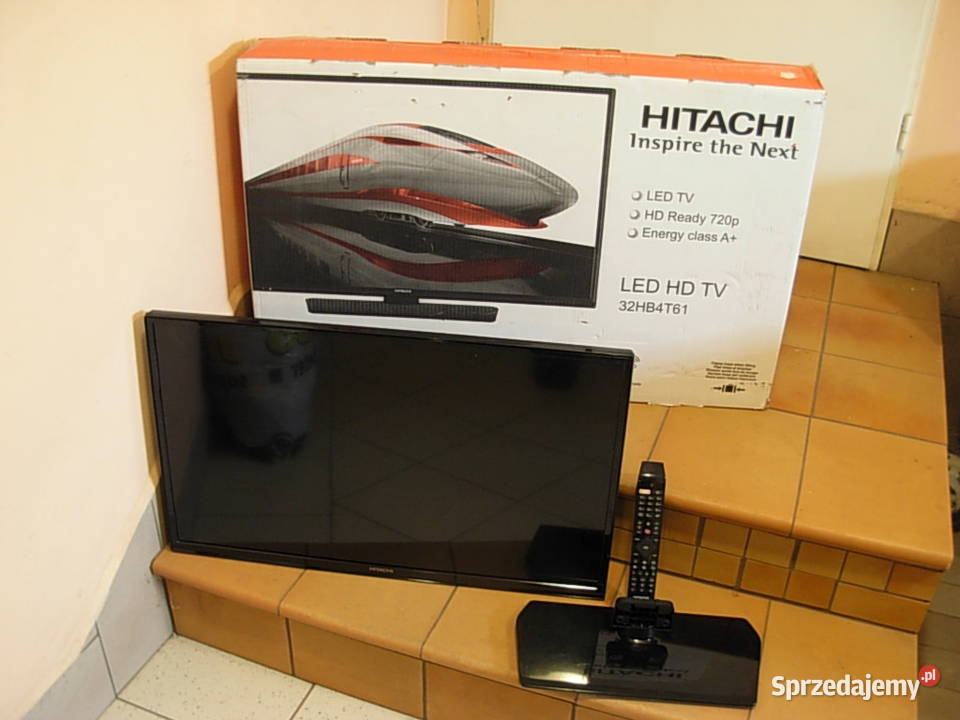 Telewizor LCD 32 cale Hitachi używany kupiony w Gdynia