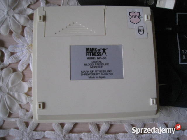 Ciśnieniomierz Mark of Fitness MF30 producent Częstochowa