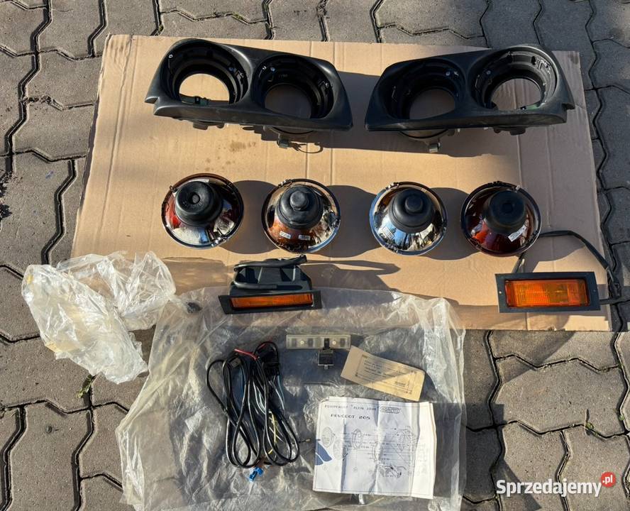 Nowe lampy Morette Peugeot 205 GTi osobowe