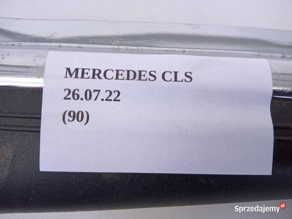 OSŁONA PROGU PRAWY TYŁ TYLNY MERCEDES CLS W219 Nowy Tomyśl sprzedam