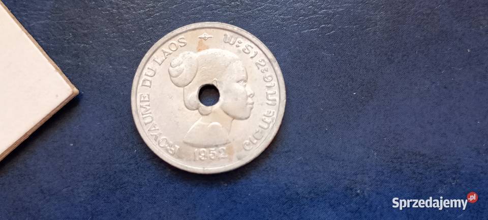 Stare monety 10 cent 1952 Laos podkarpackie Lesko