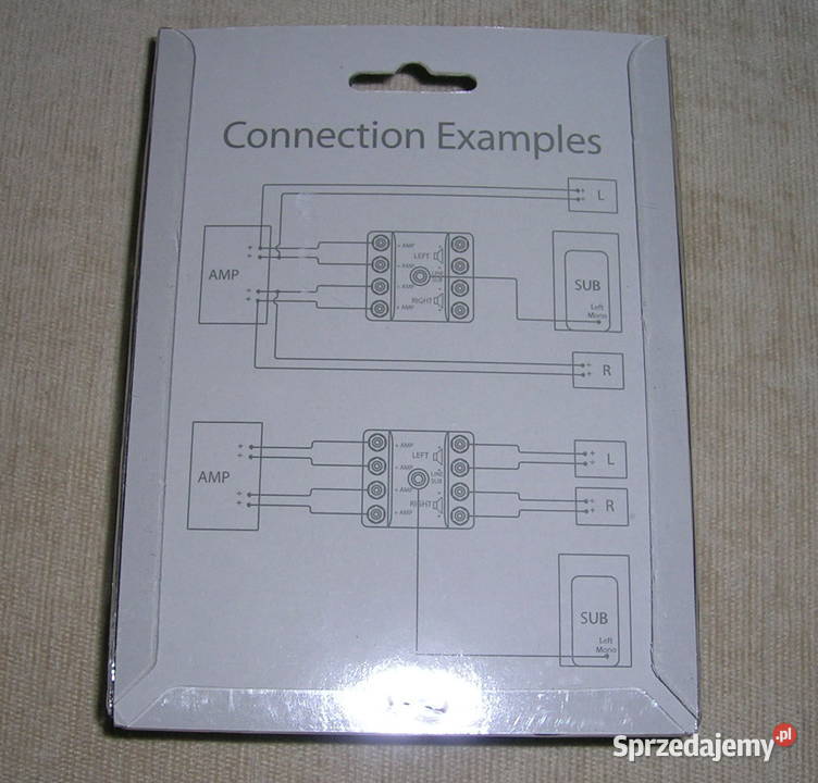 zwrotnica częstotliwościowa do aktywn subwoofera Wyszków