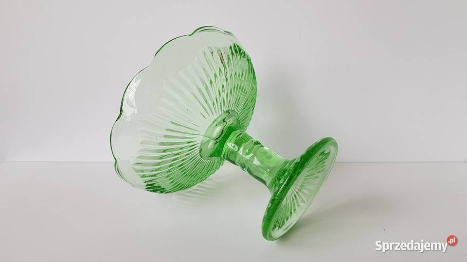 Mała patera paterka kat 2260 Ząbkowice kolorowe Porcelana i szkło