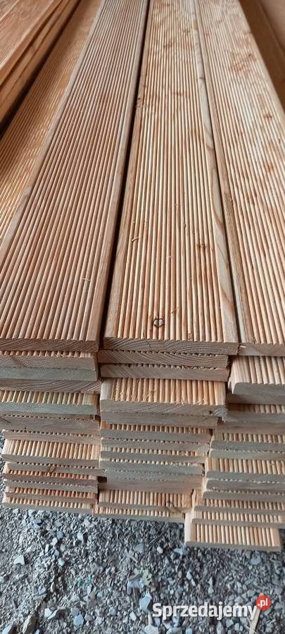 deski tarasowe modrzewiowe Błotnica Strzelecka