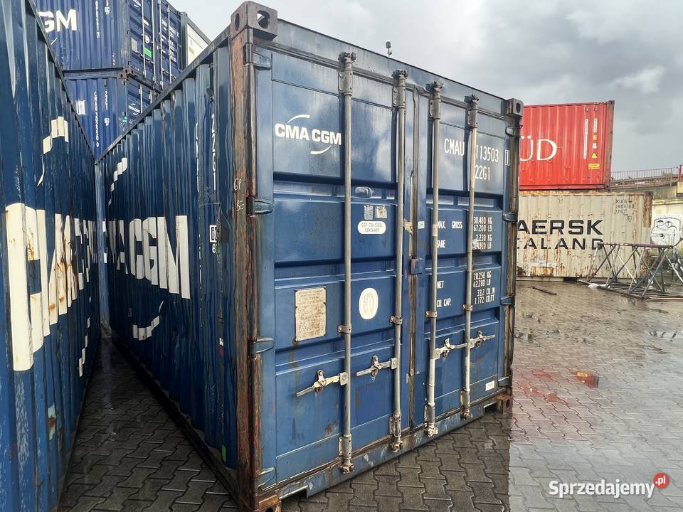 Kontener morski magazynowy 20DV 6 metrowy Gniezno sprzedam