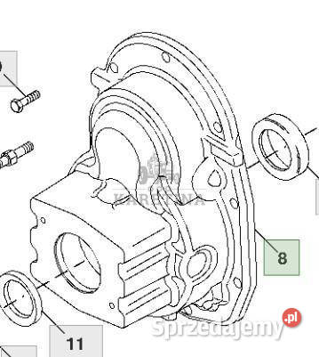 John Deere 8110 8210 8310 8410 Obudowa WOM sprzedam