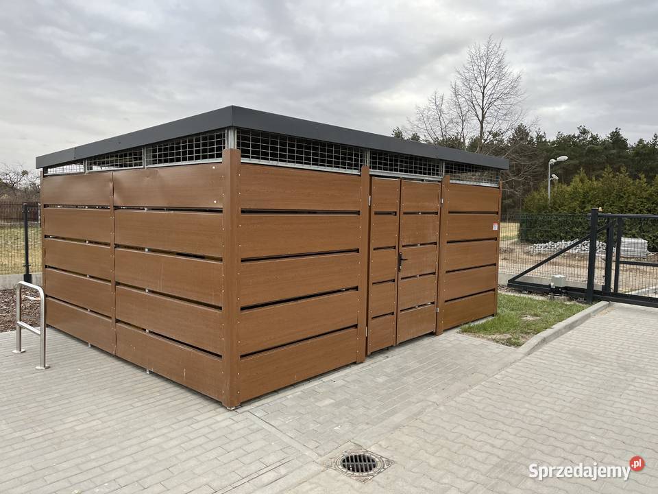 Wiata śmietnikowa ogrodowa cała polska Mława