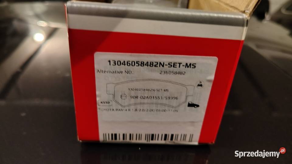 Toyota RAV4 klocki Hrubieszów