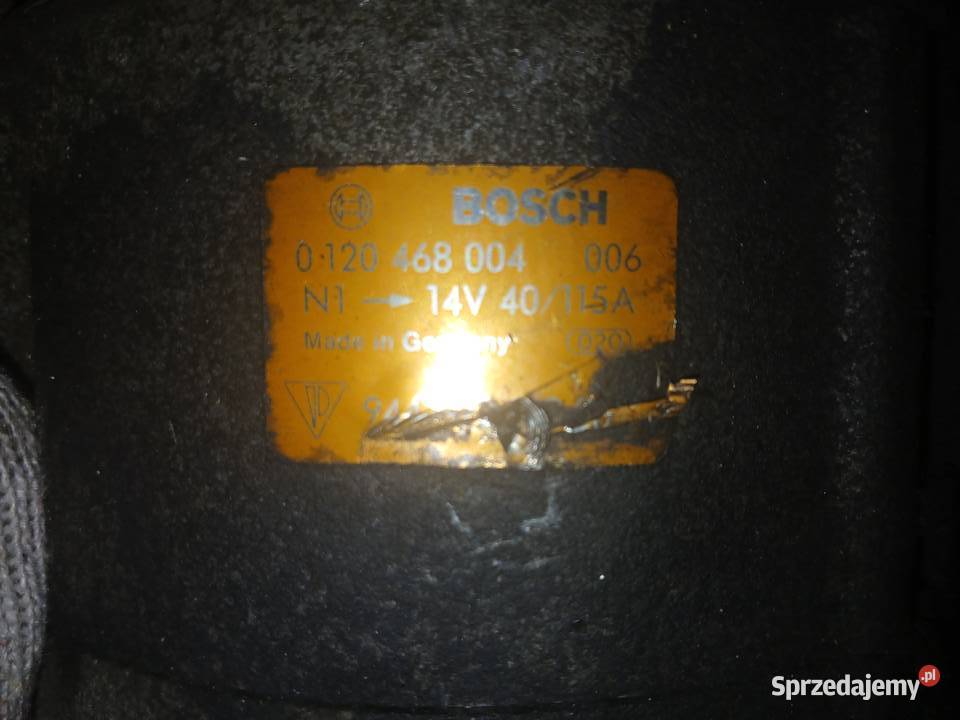 Alternator Porsche 944928 968 25 B 0120468004006 Radłów