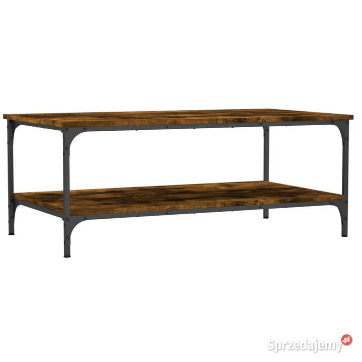 Stolik kawowy przydymiony dąb 100x55x40 WM832835 sprzedam