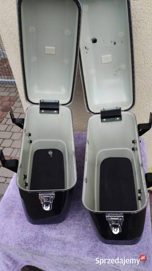 Kufry boczne do motocykla kuferki 20 l